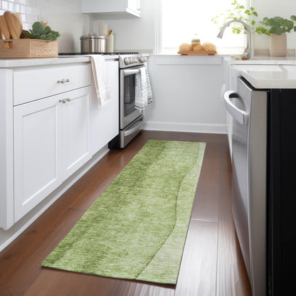 Machine Washable Indoor/ Outdoor Chantille Contemporary Ombre Rug