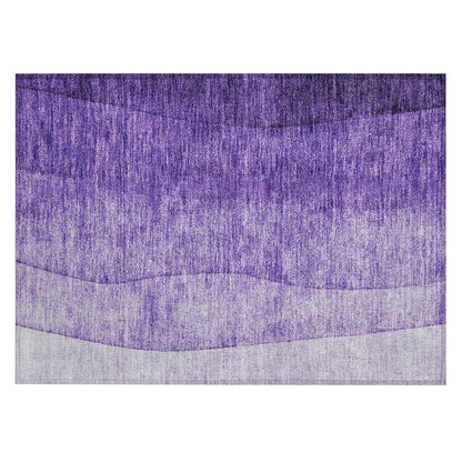 Machine Washable Indoor/ Outdoor Chantille Contemporary Ombre Rug