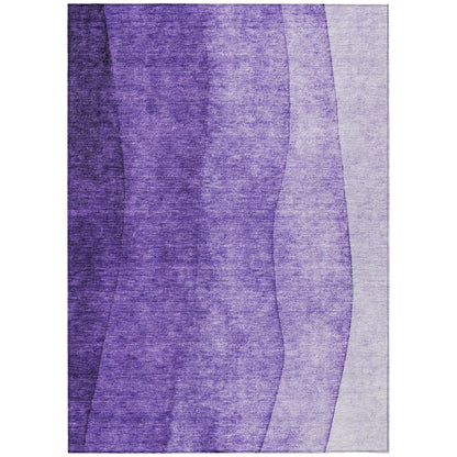 Machine Washable Indoor/ Outdoor Chantille Contemporary Ombre Rug