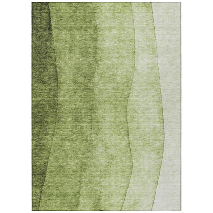 Machine Washable Indoor/ Outdoor Chantille Contemporary Ombre Rug