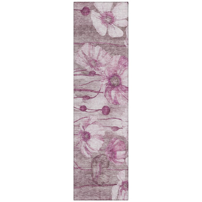 Tapis floral moderne Chantille lavable en machine pour intérieur/extérieur