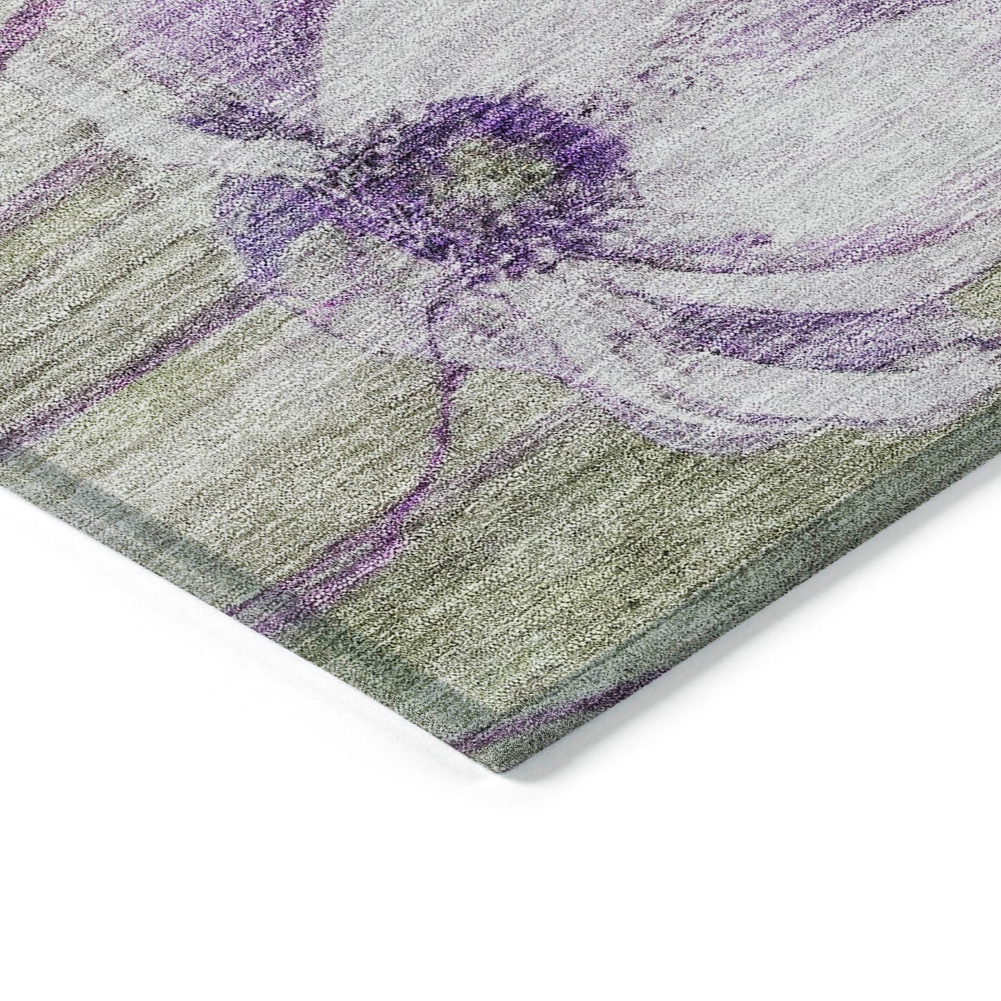 Tapis floral moderne Chantille lavable en machine pour intérieur/extérieur