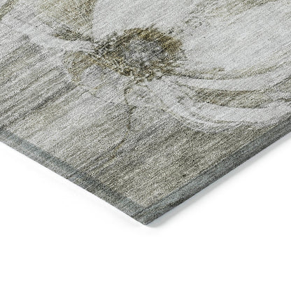 Tapis floral moderne Chantille lavable en machine pour intérieur/extérieur