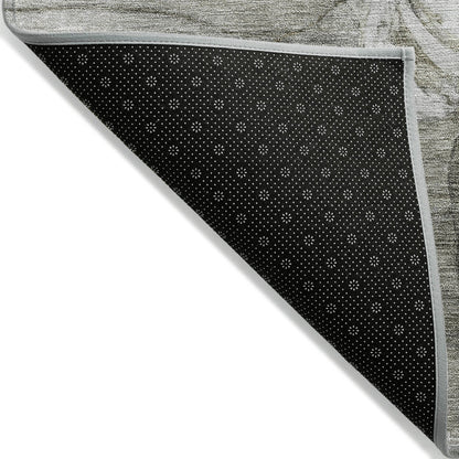 Tapis floral moderne Chantille lavable en machine pour intérieur/extérieur