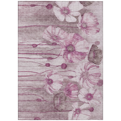 Tapis floral moderne Chantille lavable en machine pour intérieur/extérieur