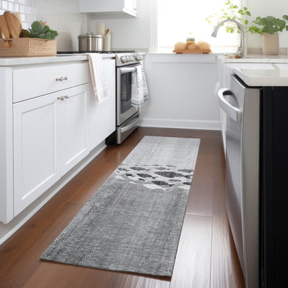 Machine Washable Indoor/ Outdoor Chantille Modern Sea Life Rug