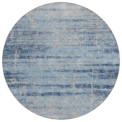 Machine Washable Indoor/ Outdoor Chantille Ombre Solid Rug