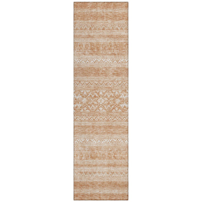 Machine Washable Indoor/ Outdoor Chantille Tribal Boho Rug