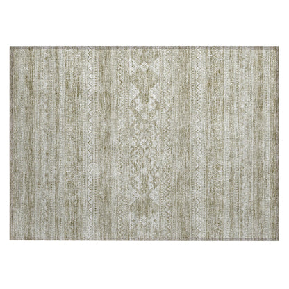 Machine Washable Indoor/ Outdoor Chantille Tribal Boho Rug
