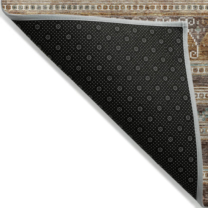 Machine Washable Indoor/ Outdoor Chantille Tribal Boho Rug