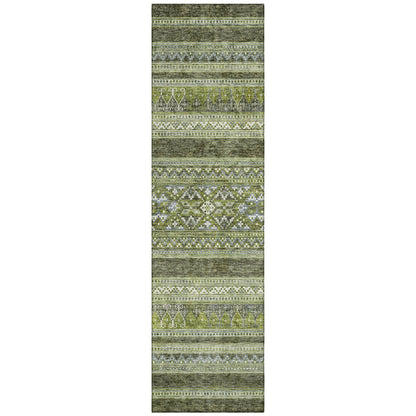 Machine Washable Indoor/ Outdoor Chantille Tribal Boho Rug
