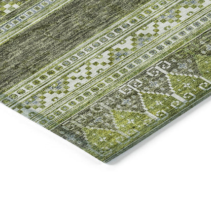Machine Washable Indoor/ Outdoor Chantille Tribal Boho Rug