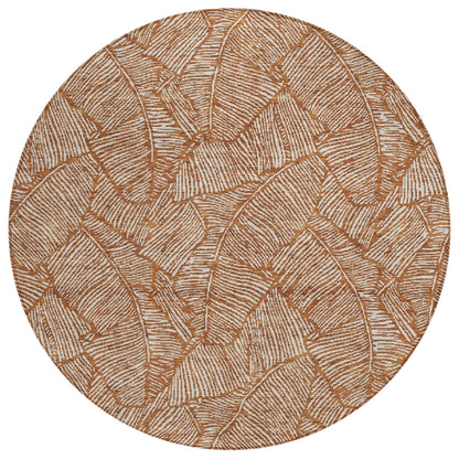 Machine Washable Indoor/ Outdoor Chantille Tropical Palm Rug
