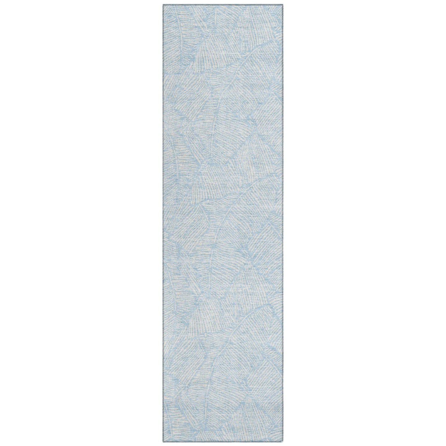Machine Washable Indoor/ Outdoor Chantille Tropical Palm Rug