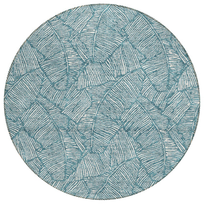 Machine Washable Indoor/ Outdoor Chantille Tropical Palm Rug