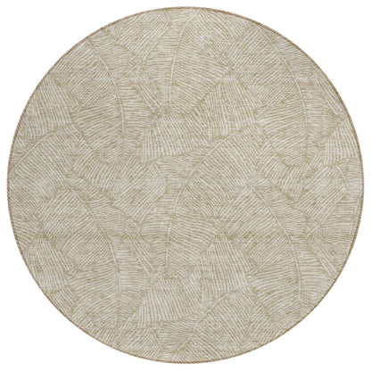 Machine Washable Indoor/ Outdoor Chantille Tropical Palm Rug