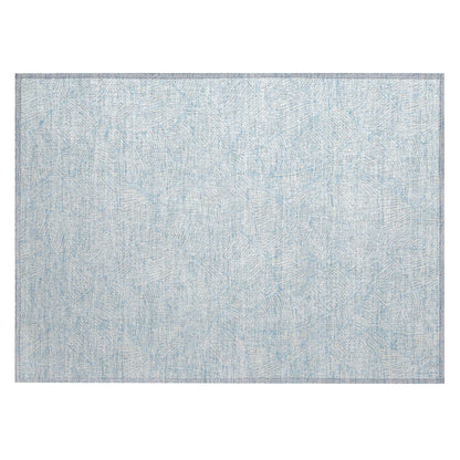 Machine Washable Indoor/ Outdoor Chantille Tropical Palm Rug