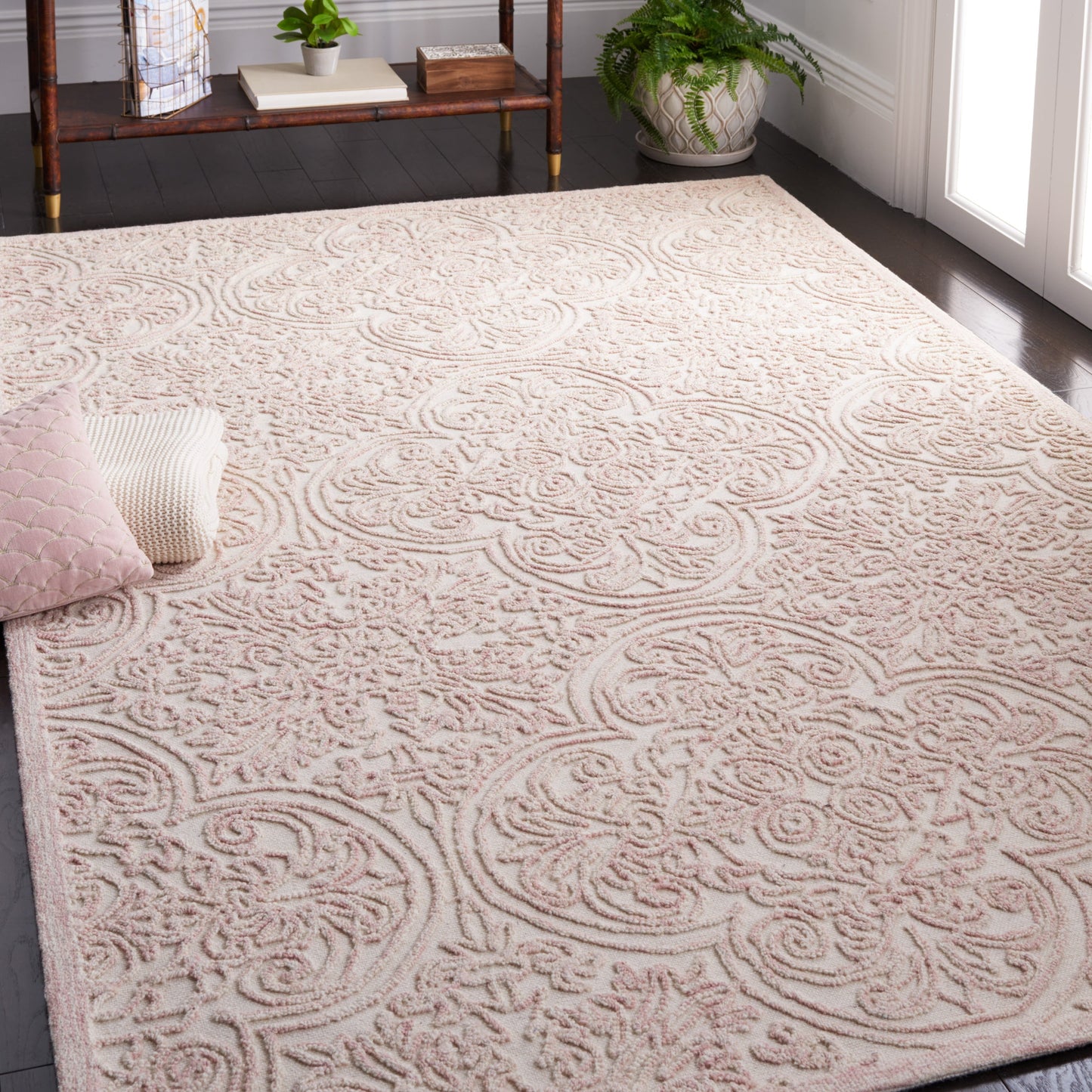Tapis en laine Leopolda fait main Martha Stewart par SAFAVIEH