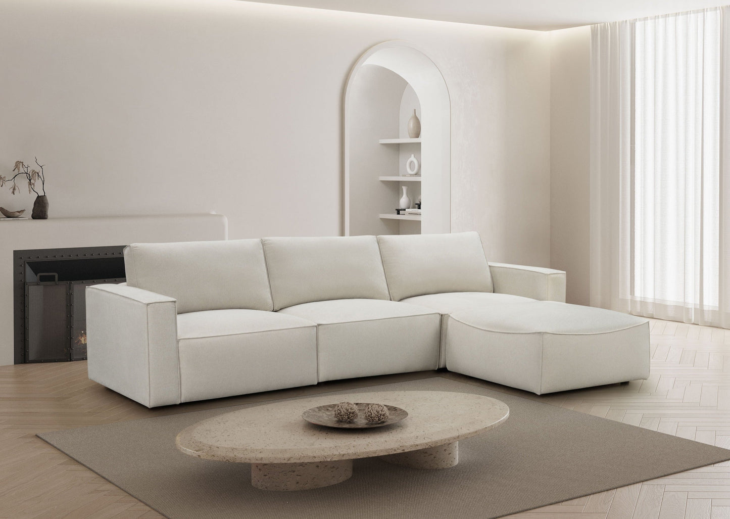 Canapé en tissu - Oat