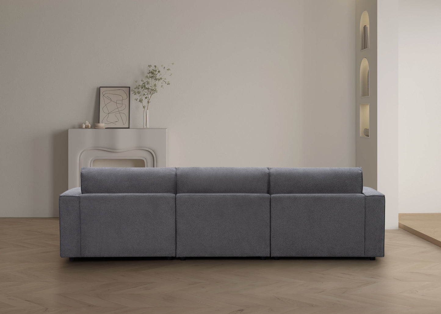 Canapé en tissu - Elk Hazy