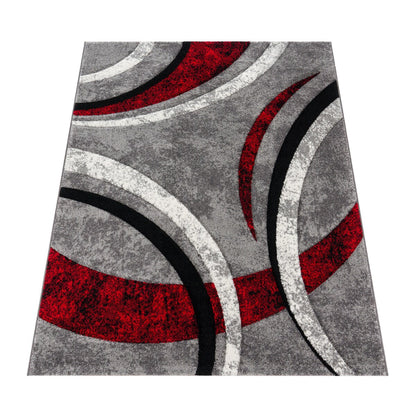 Tapis moderne pour salon au design abstrait
