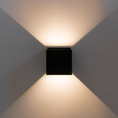 Modern Wall Sconce LED Waterproof Wall Lamp Aluminum with Adjustable Beam 10-Watt 4000K Cool White Indoor Outdoor