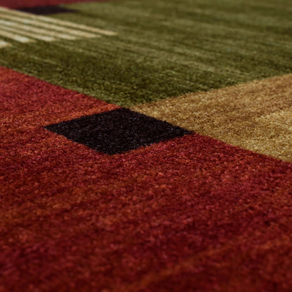 Tapis à blocs de couleurs géométriques Alliance de Mohawk Home