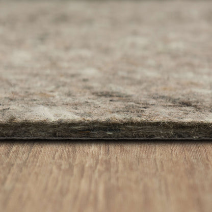 Mohawk Home Tapis antidérapant en feutre épais de 1,27 cm, réversible - Gris