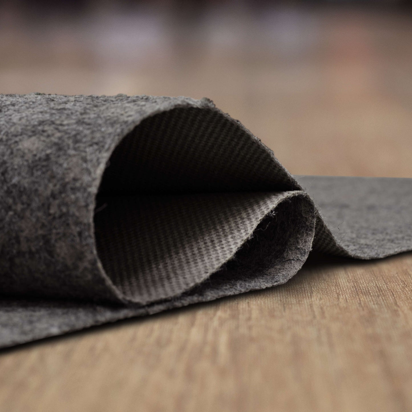 Mohawk Home Tapis antidérapant en feutre à profil bas, réversible - Gris