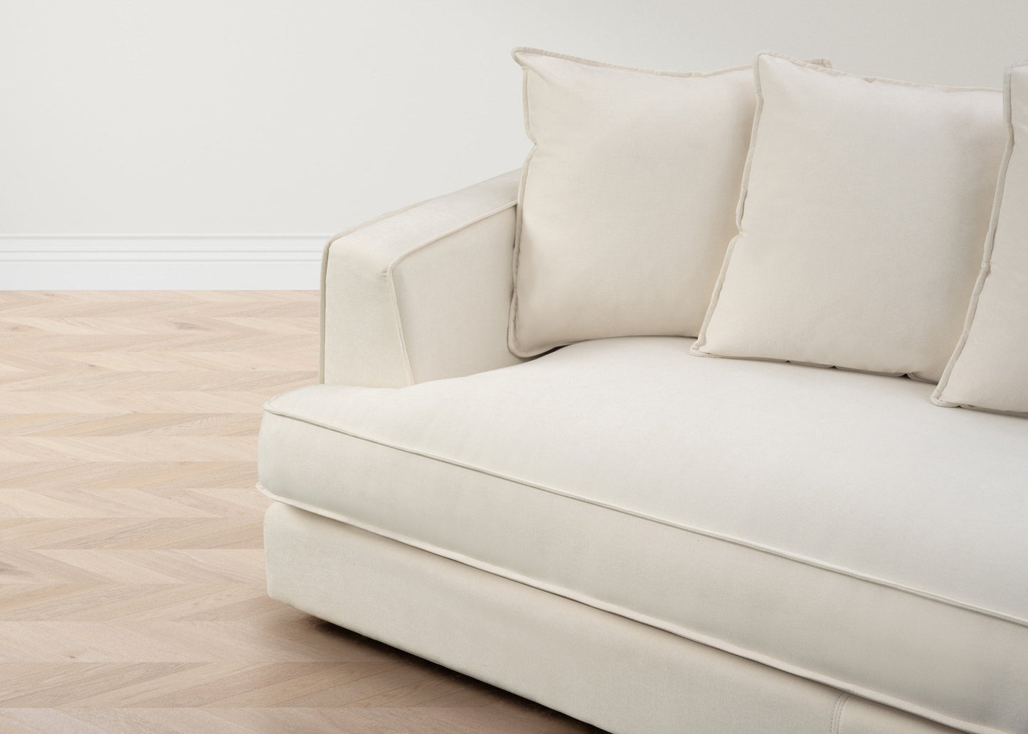 Canapé en tissu - Velora Mylk