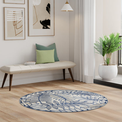 Tapis floral d'intérieur/extérieur Nourison Alice