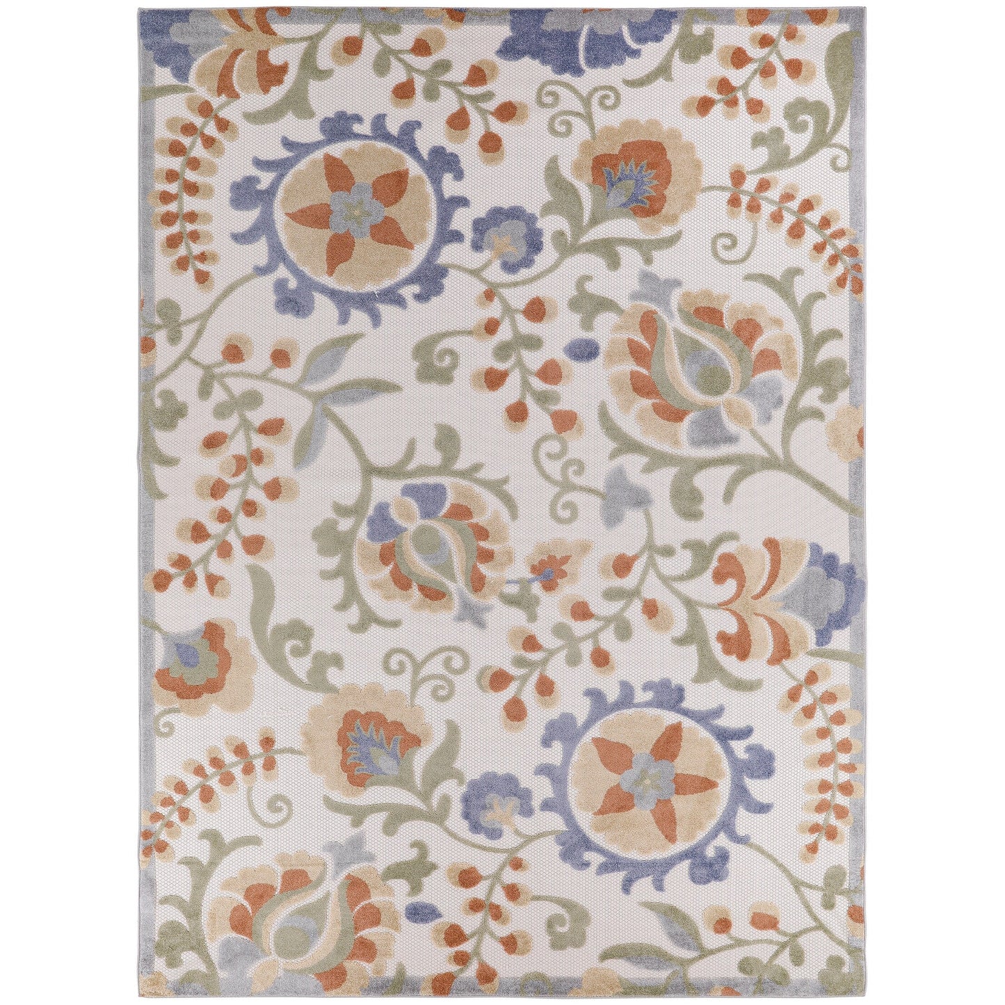 Tapis floral d'intérieur/extérieur Nourison Alice