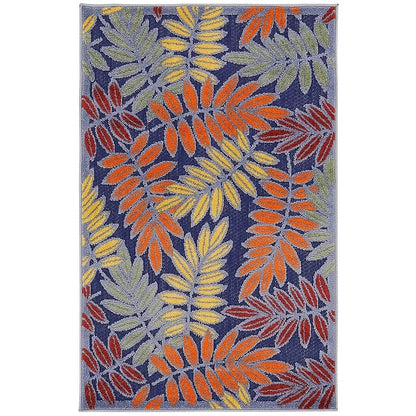 Tapis floral d'intérieur/extérieur Nourison Alice