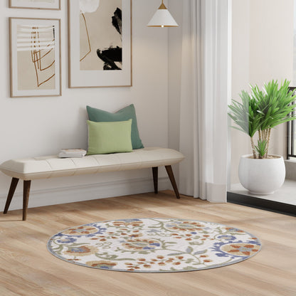 Tapis floral d'intérieur/extérieur Nourison Alice