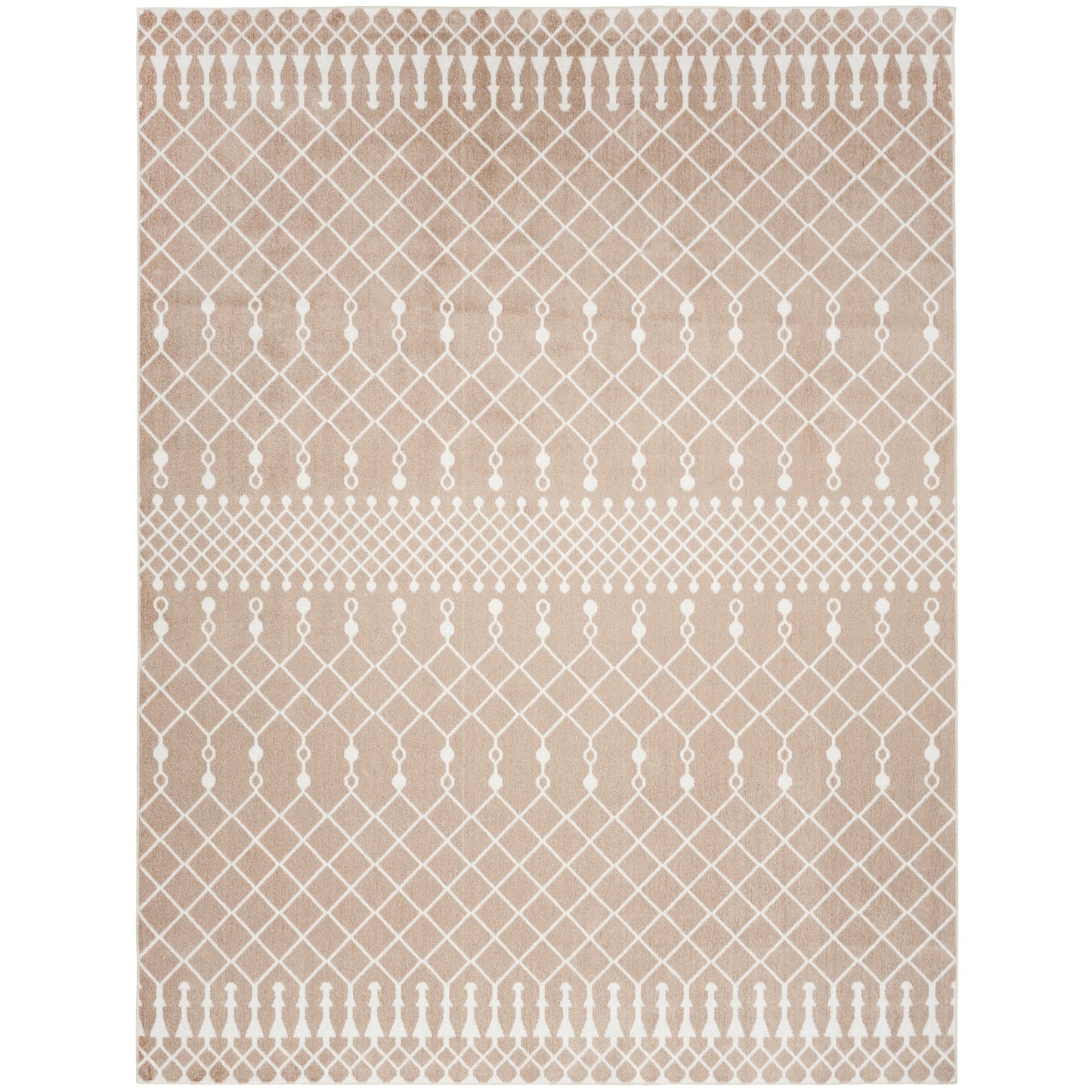 Tapis marocain lavable en machine Nourison Astra