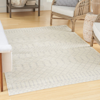 Tapis marocain lavable en machine Nourison Astra