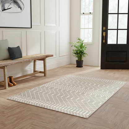 Tapis marocain lavable en machine Nourison Astra