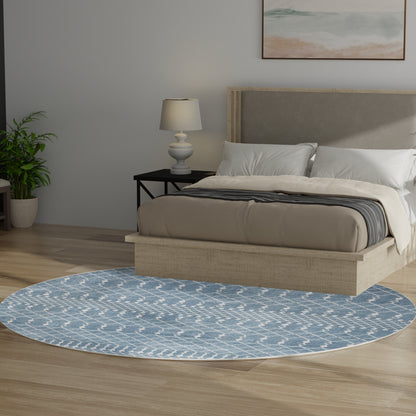 Tapis marocain lavable en machine Nourison Astra