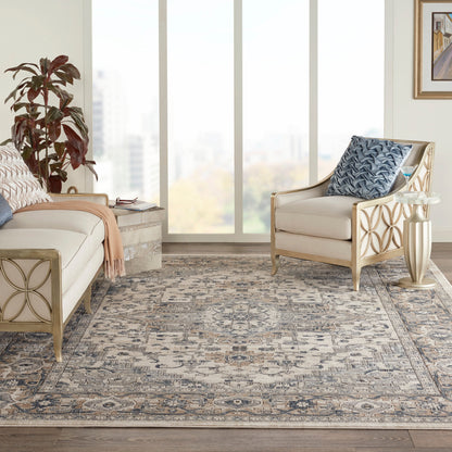 Tapis médaillon persan classique Nourison Concerto.