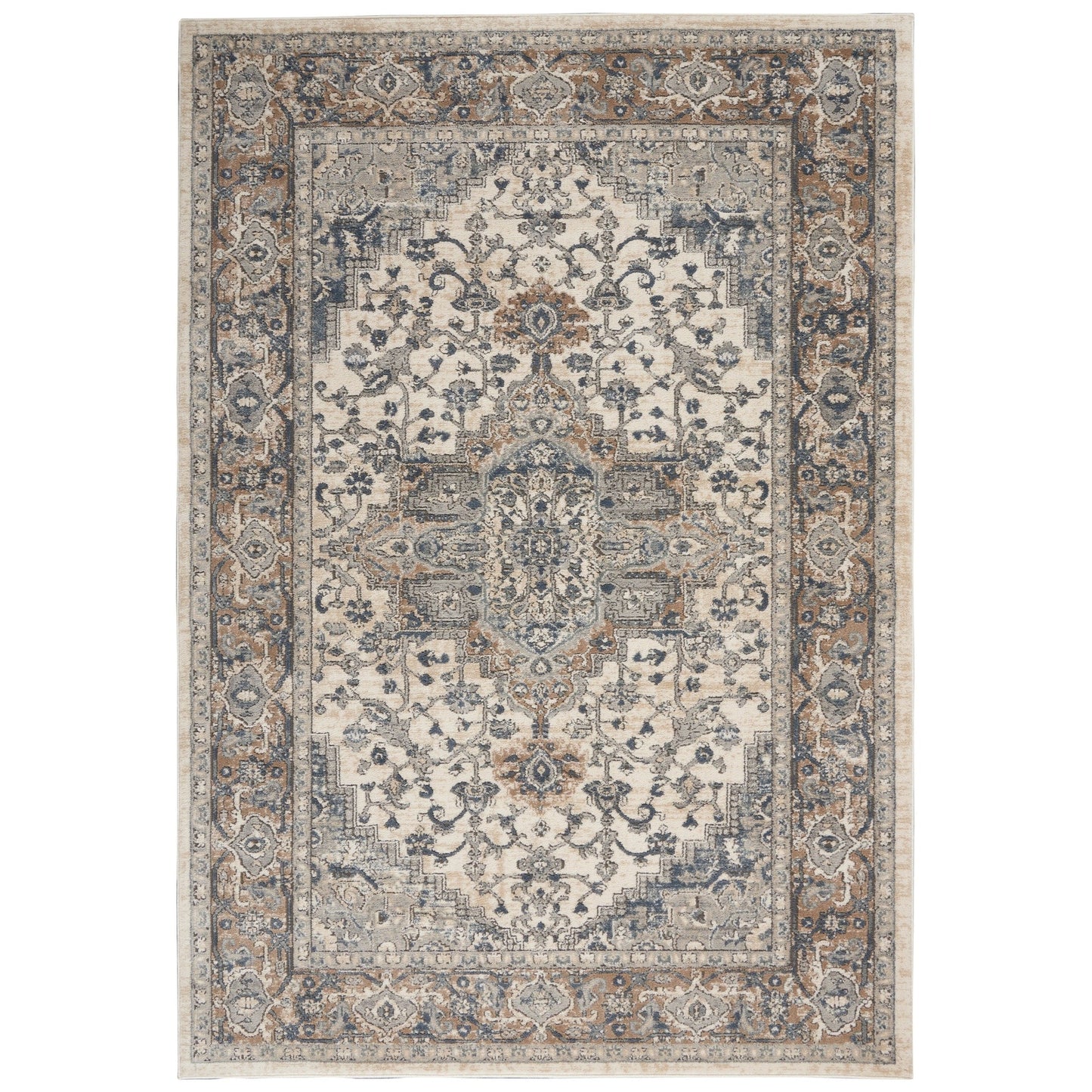 Tapis médaillon persan classique Nourison Concerto.