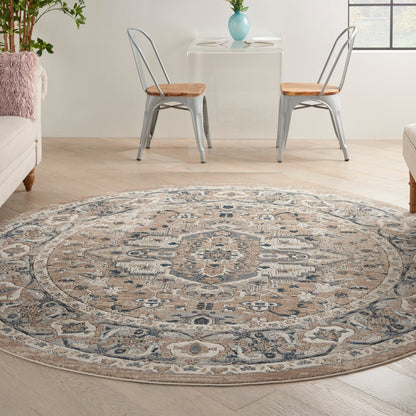 Tapis médaillon persan classique Nourison Concerto.