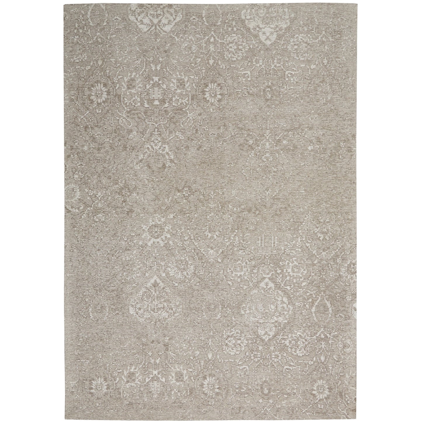 Tapis contemporain Nourison Damask vieilli