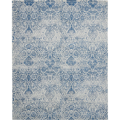 Tapis contemporain Nourison Damask vieilli