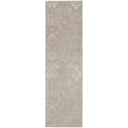 Tapis contemporain Nourison Damask vieilli