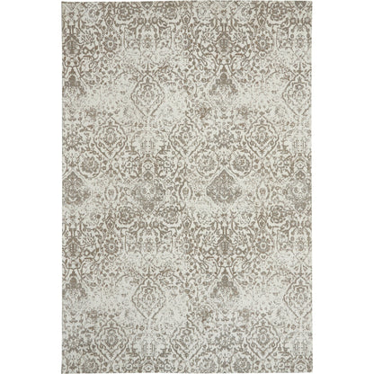 Tapis contemporain Nourison Damask vieilli
