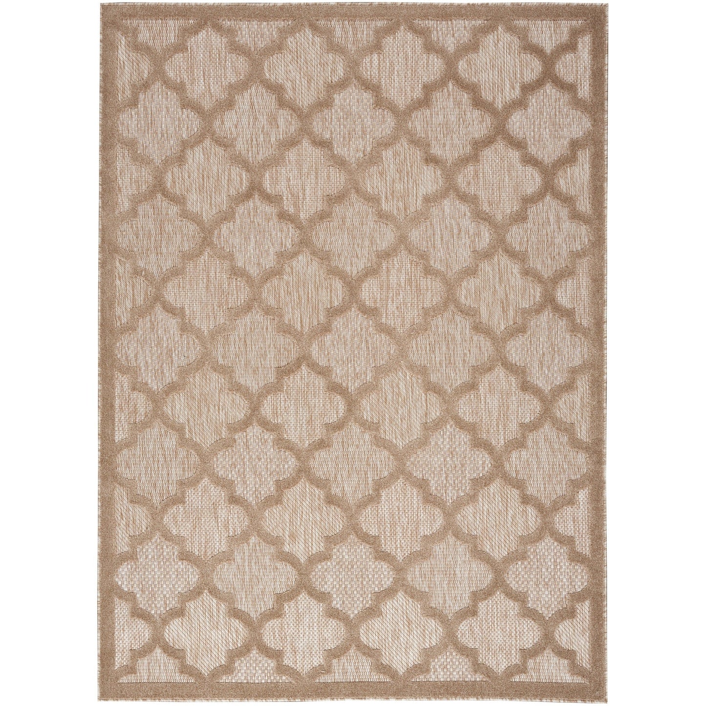 Tapis marocain en treillis Nourison, facile d'entretien, pour intérieur et extérieur