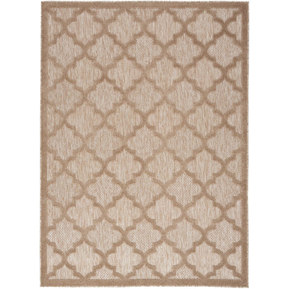 Tapis marocain en treillis Nourison, facile d'entretien, pour intérieur et extérieur