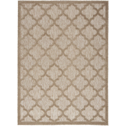 Tapis marocain en treillis Nourison, facile d'entretien, pour intérieur et extérieur