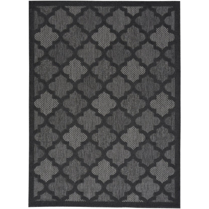 Tapis marocain en treillis Nourison, facile d'entretien, pour intérieur et extérieur