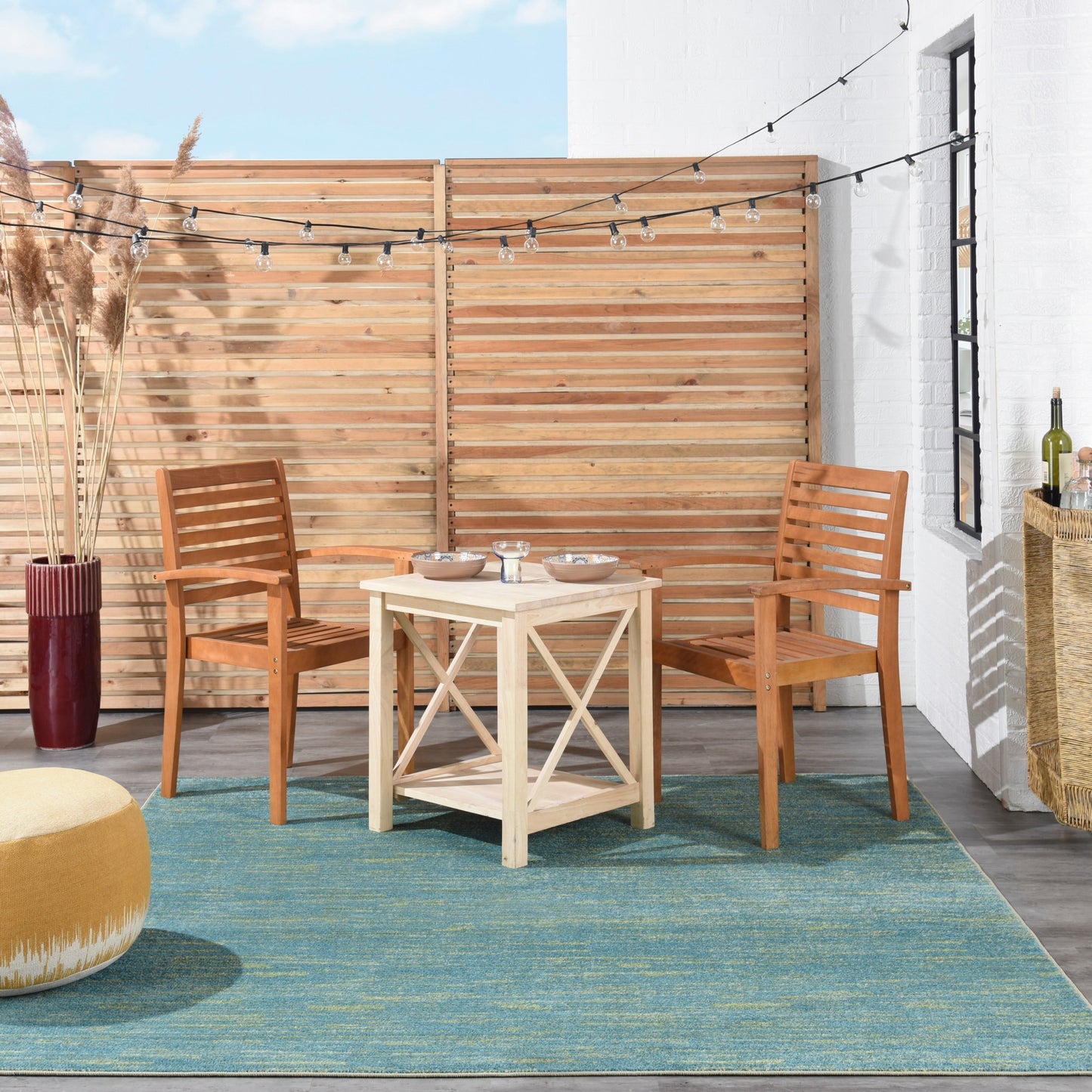 Tapis contemporain d'intérieur/extérieur Nourison Essentials